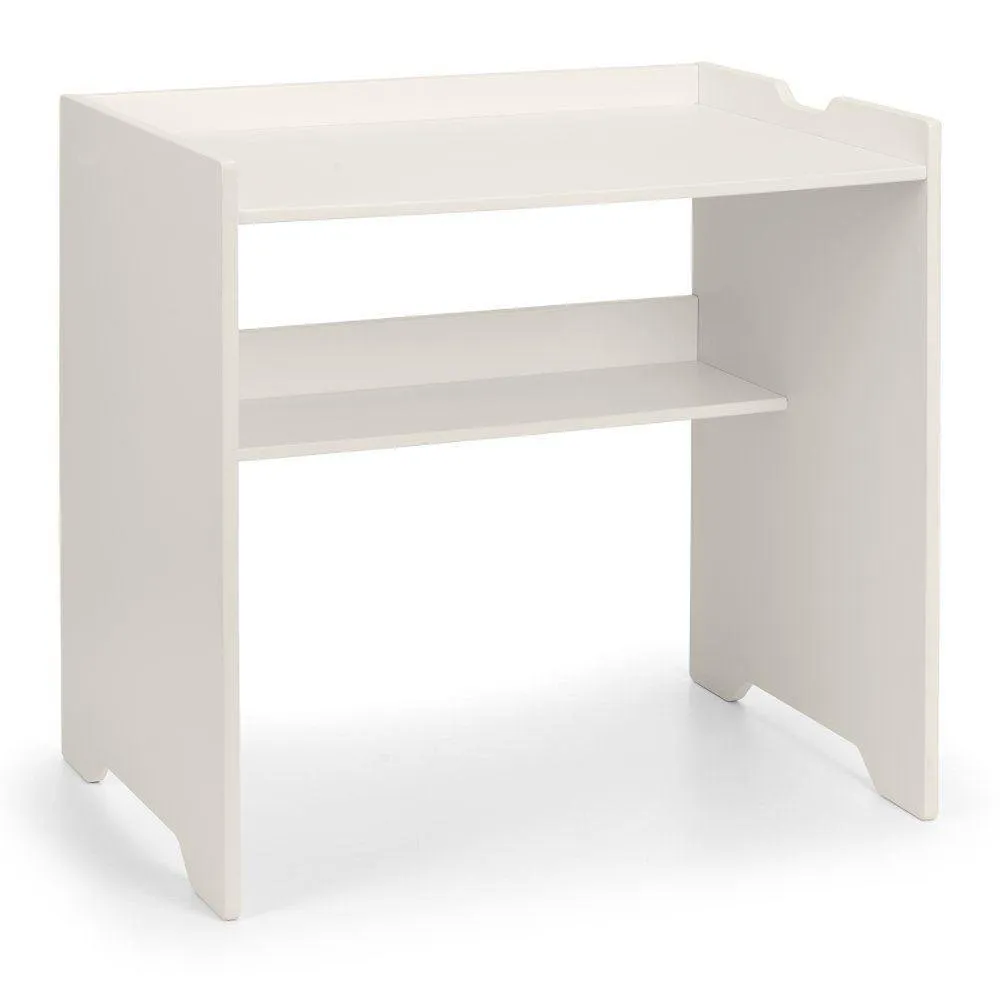 Pluto Stone White Wooden Desk