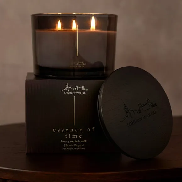 The London Wax Co Essence Of Time Cherry & Tobacco Multi Wick Candle 2