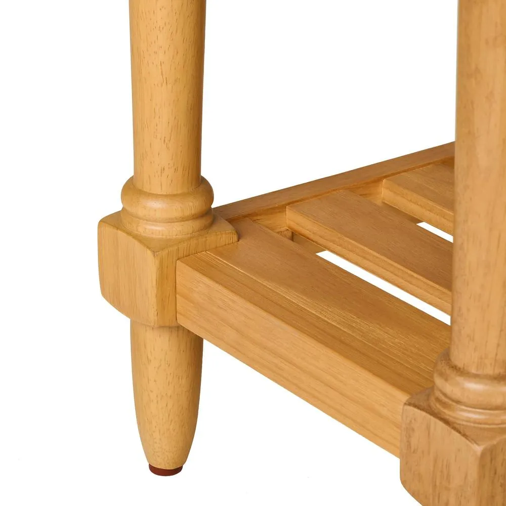 Statement Furniture Blenheim Oak Console Table - Small in Brown 5