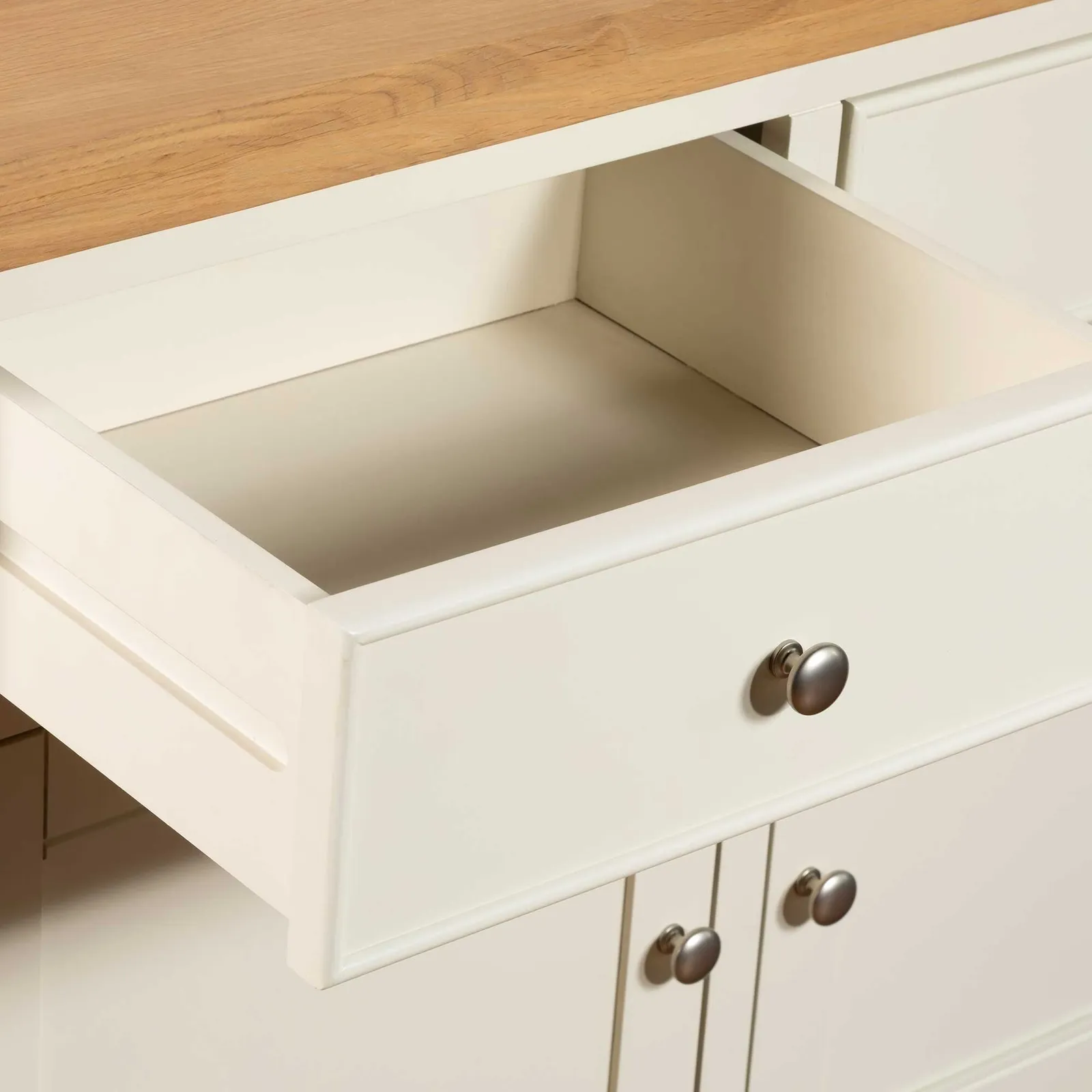 Witney Narrow Sideboard 110X45X90Cm, Neutral Wood | Barker & Stonehouse 4