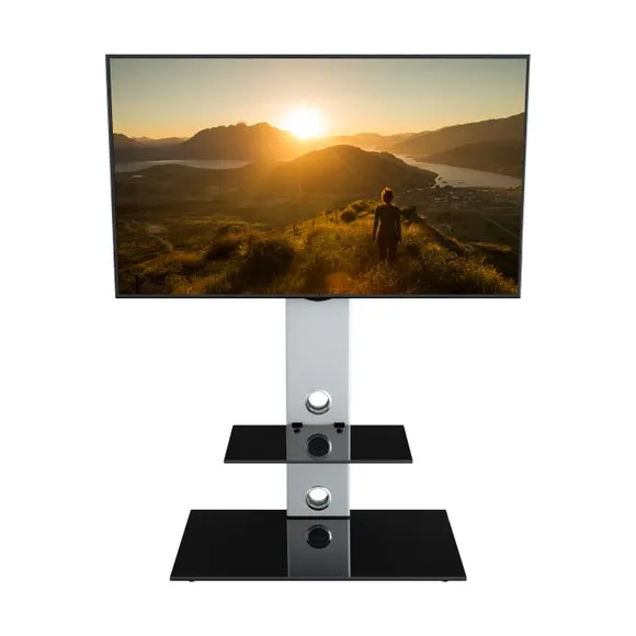 Lesina Pedestal TV Unit with Shelf for TVs up to 65" 4