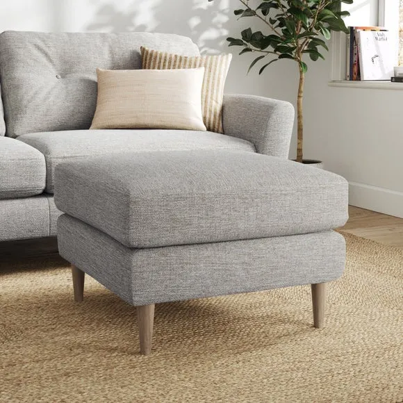 Sven Tonal Weave Footstool 1