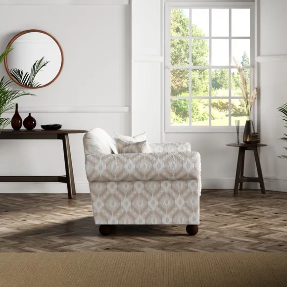 Angus Ikat Snuggle Chair 3