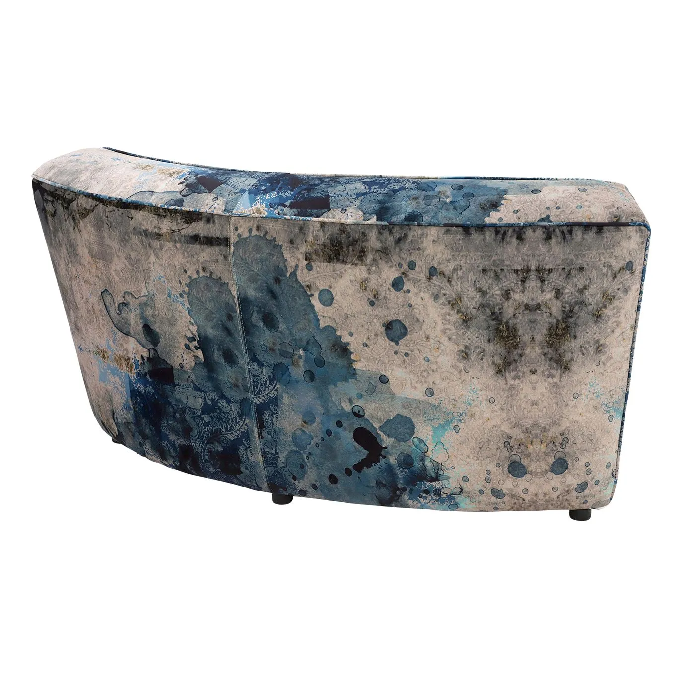 Timothy Oulton Shabby Sectional Corner Modular Sofa, Blue Fabric | Barker & Stonehouse 6