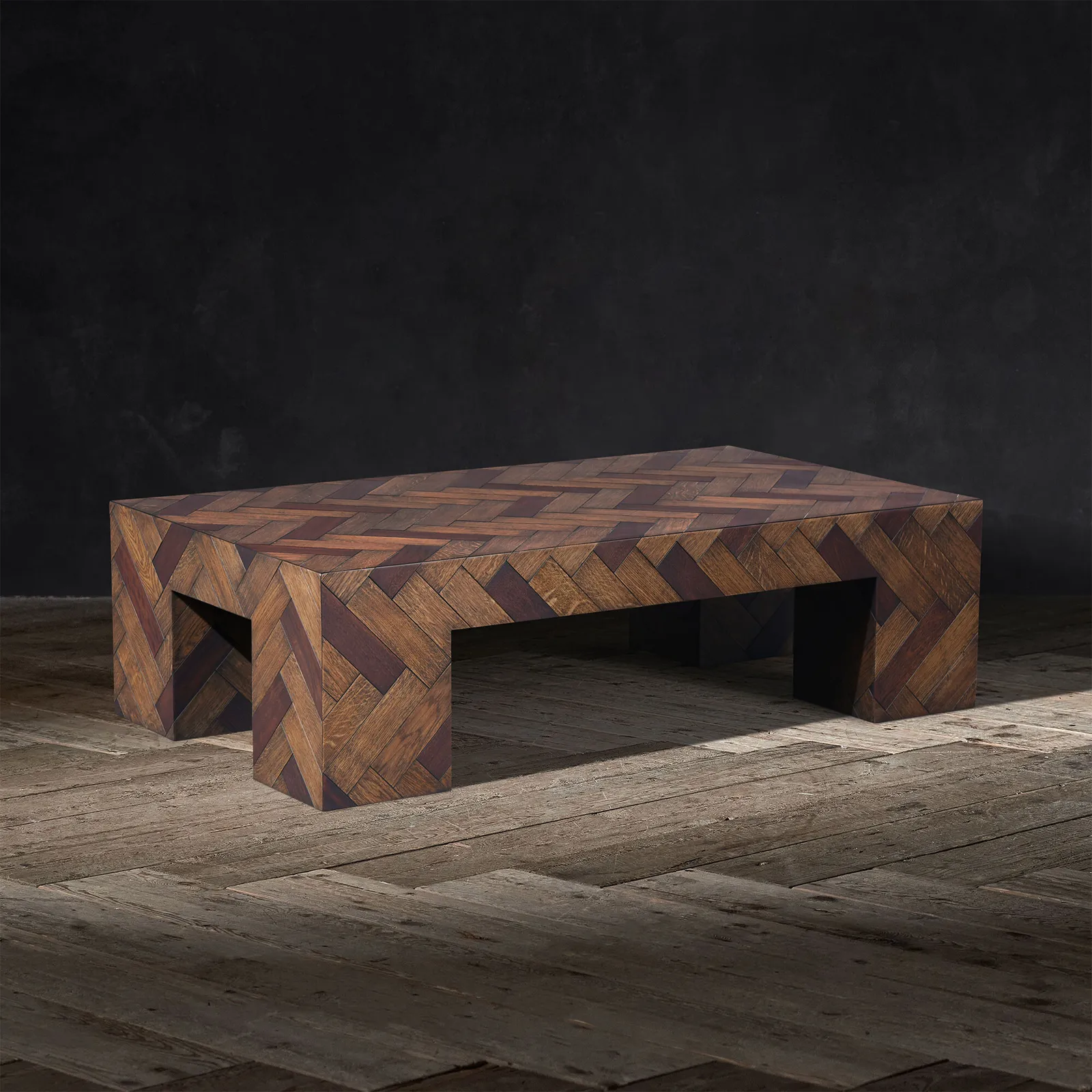 Timothy Oulton Edwardian Rectangular Coffee Table, Mahogany Wood | Barker & Stonehouse 2