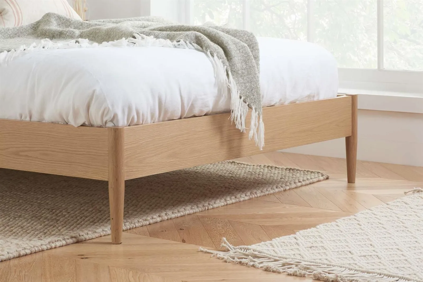 Birlea Jesper Bed Frame in Light Brown 4