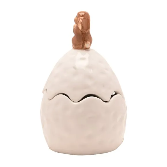 Eggstraordinary Gift Co. Bunny on Egg Trinket Box 4