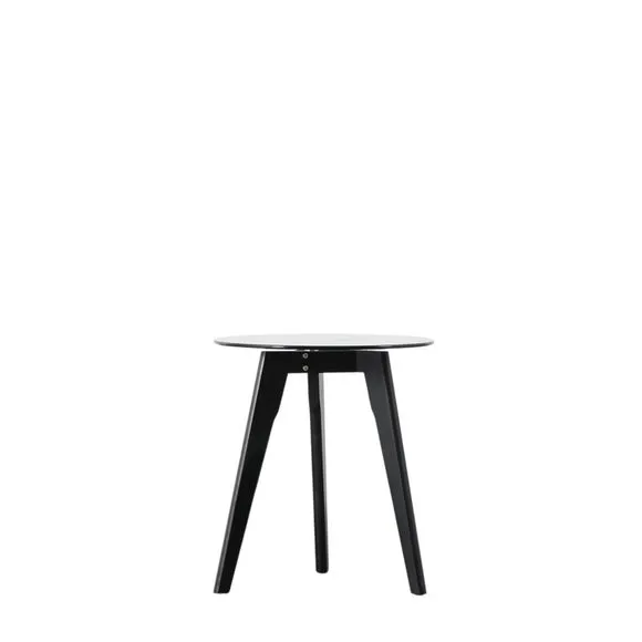 Return - Brea Round Side Table, Glass 3
