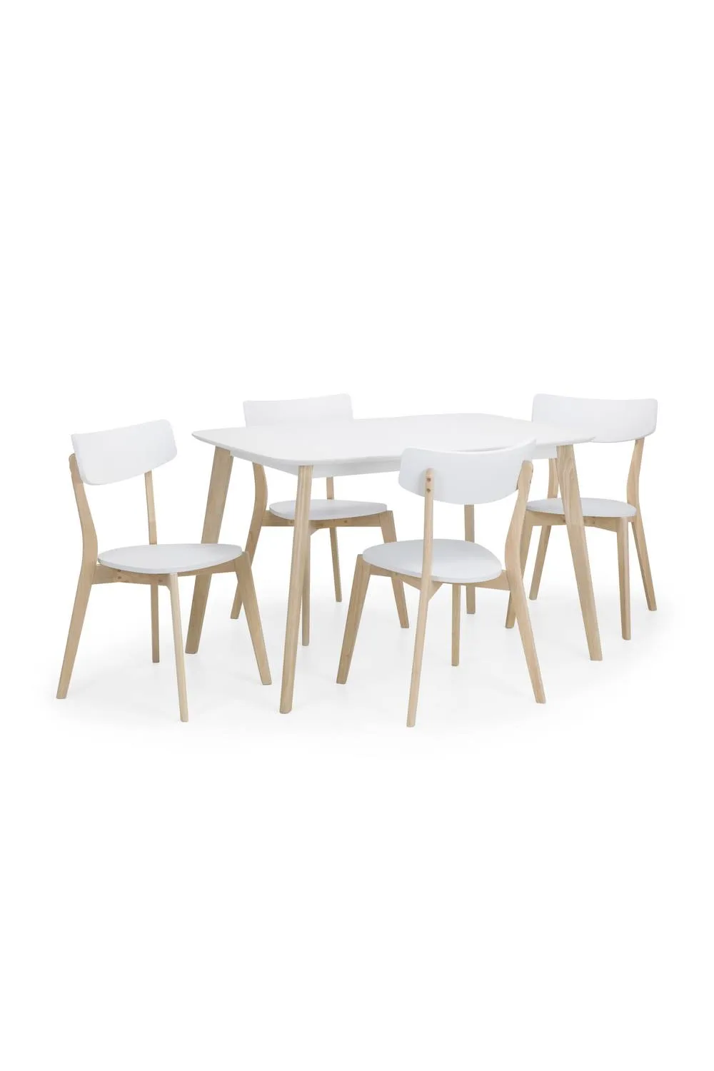 Julian Bowen Casa Dining Chair (Set of 2) in White 5