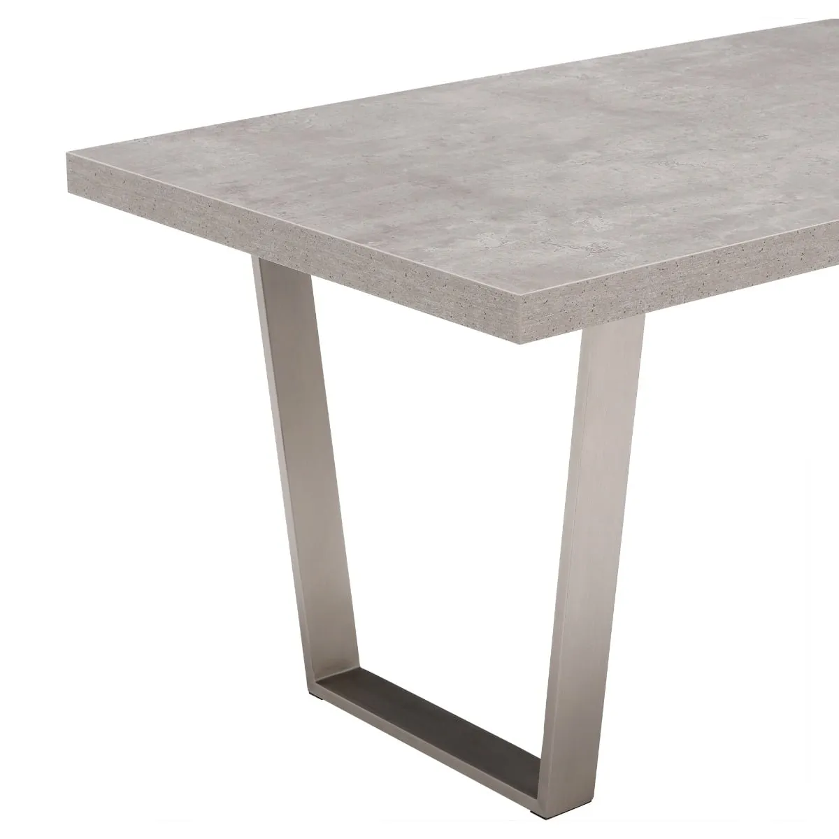 Halmstad Dining Table 200Cm, Grey Concrete Effect | W200cm | Barker & Stonehouse 6