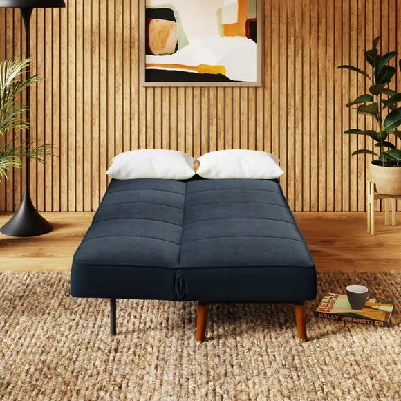 Niko Velvet Clic Clac Sofa Bed 3