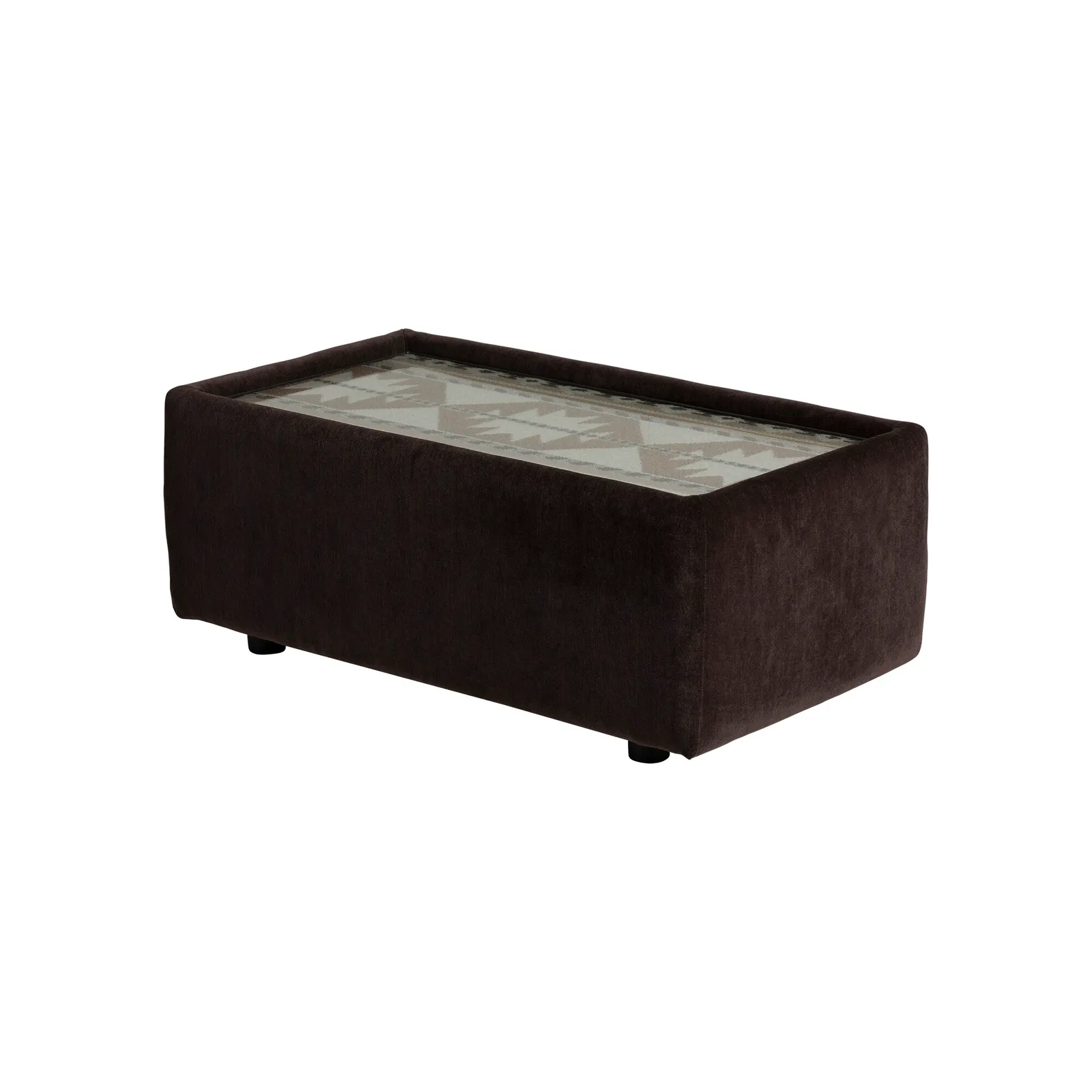 Bosham Rectangle Glass Top Table, Brown | Barker & Stonehouse 6