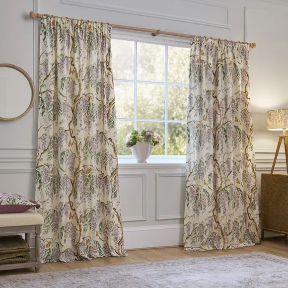 Voyage Mariposa Pencil Pleat Curtains 2