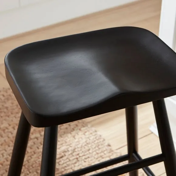 Loxwood Counter Height Bar Stool, Solid Oak 3