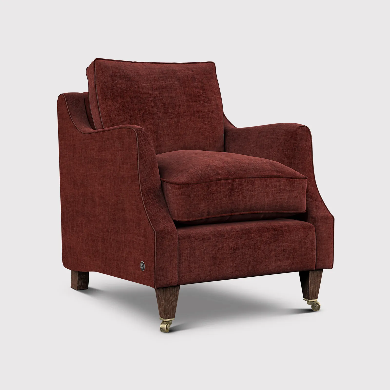 English Heritage Quarry 26 Standard Armchair, Red Fabric | Barker & Stonehouse 1