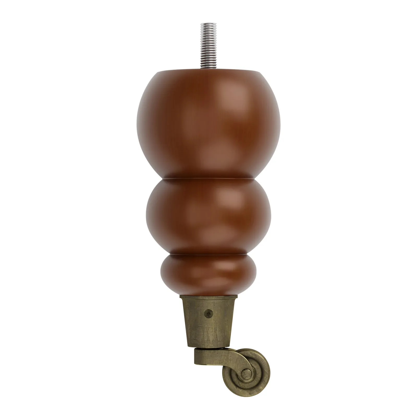 Oswald Set of Castor Legs Brown