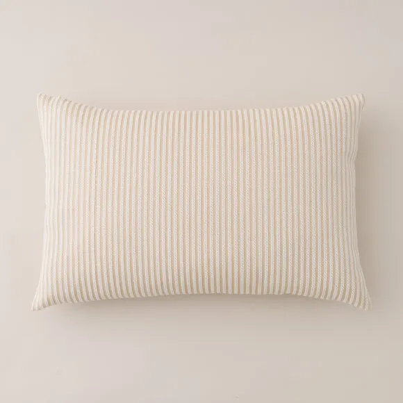 Chenille Striped Rectangular Cushion Cover 3
