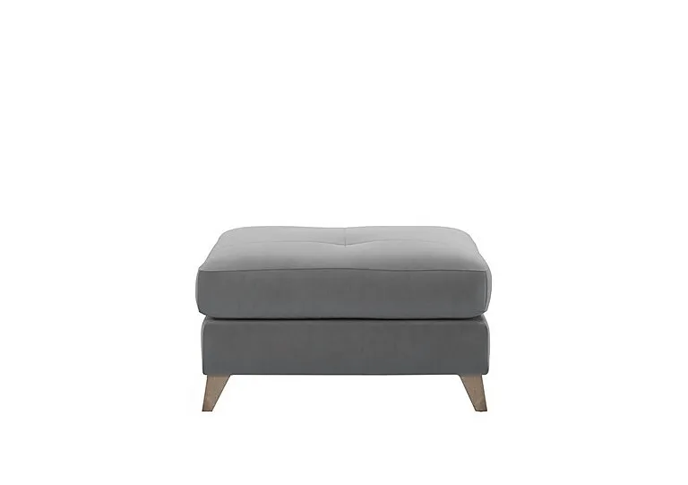 Hermione Fabric Footstool - Koala Cub