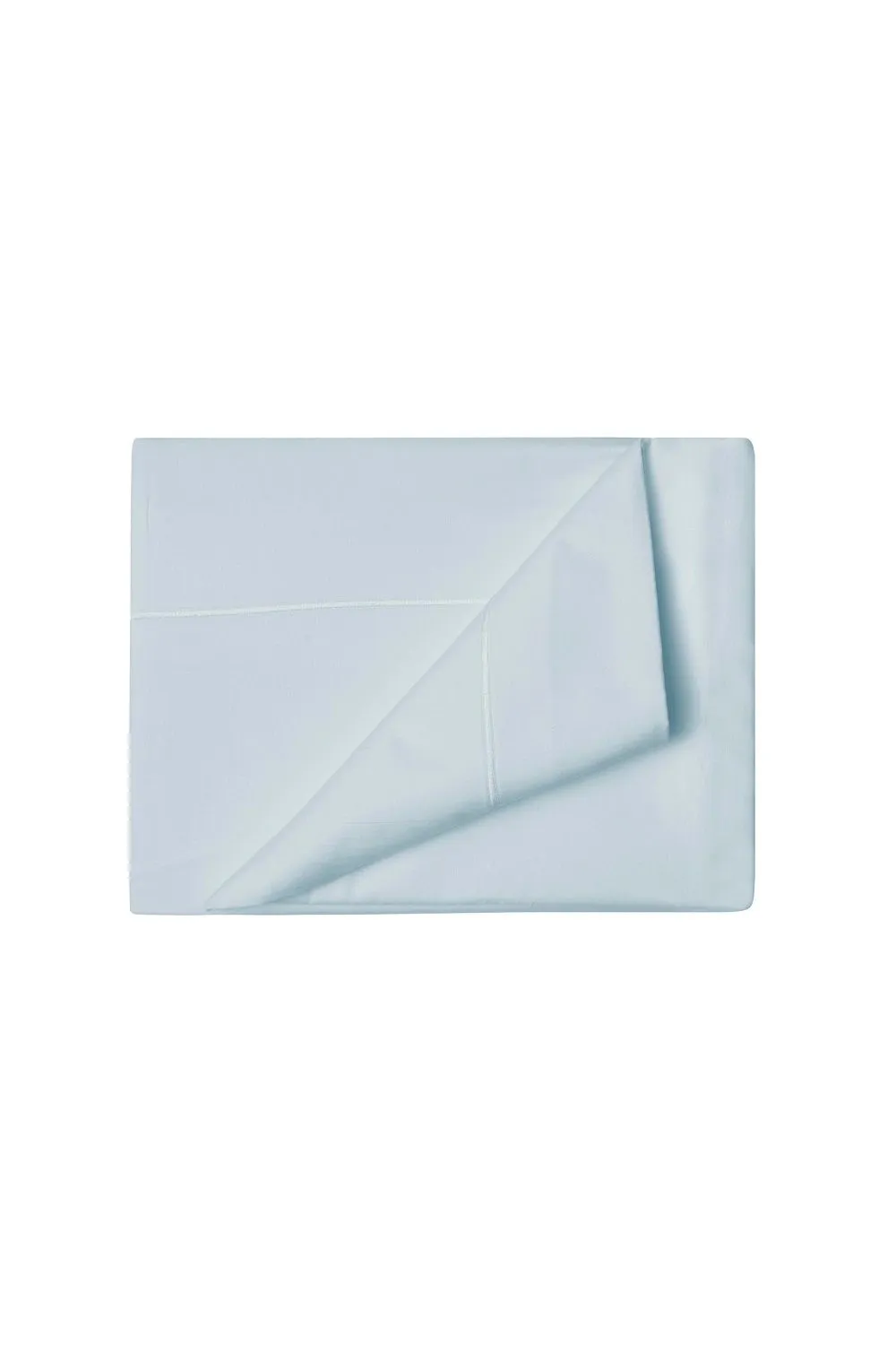 Belledorm Egyptian Cotton 400 Thread Count Flat Sheet in Duck Egg Blue 1