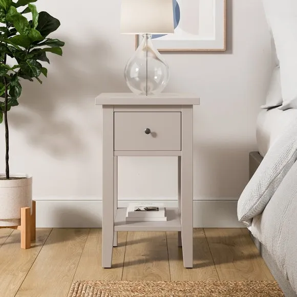 Lynton 1 Drawer Compact Bedside Table