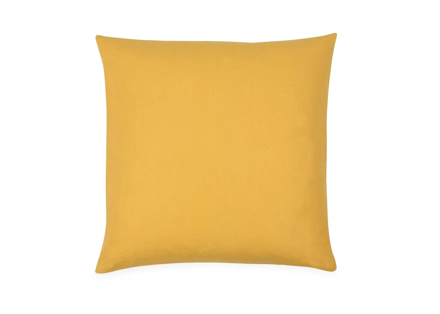 Heal's Linen Cushion Mustard 60 x 60cm