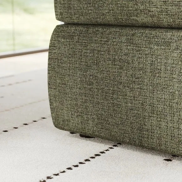 Blake Soft Texture Chenille Footstool 3