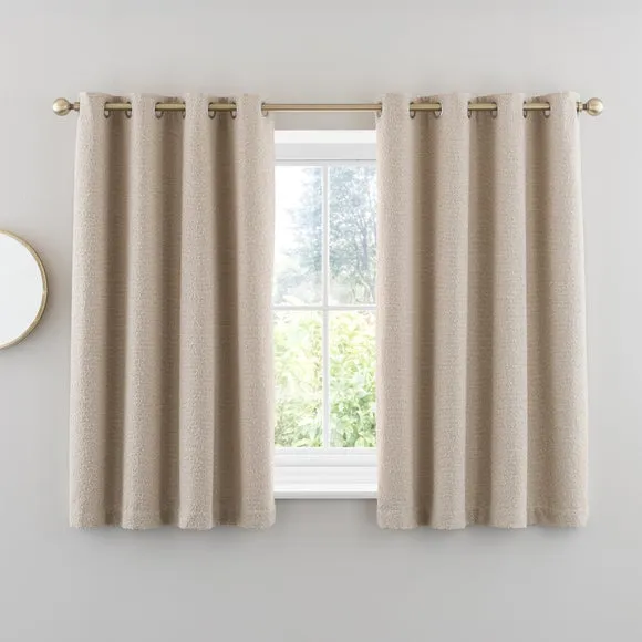Churchgate Woodhouse Boucle Eyelet Curtains (Blackout Available) 5