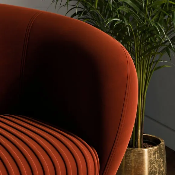 Bella Velvet Cocktail Chair 3
