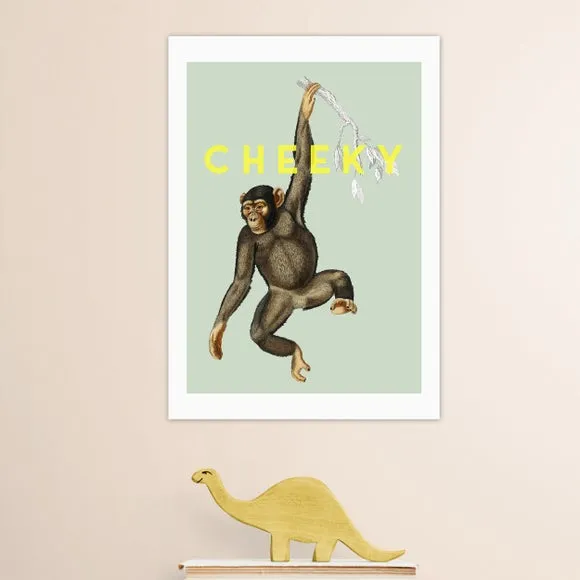 East End Prints Cheeky Monkey Print 1