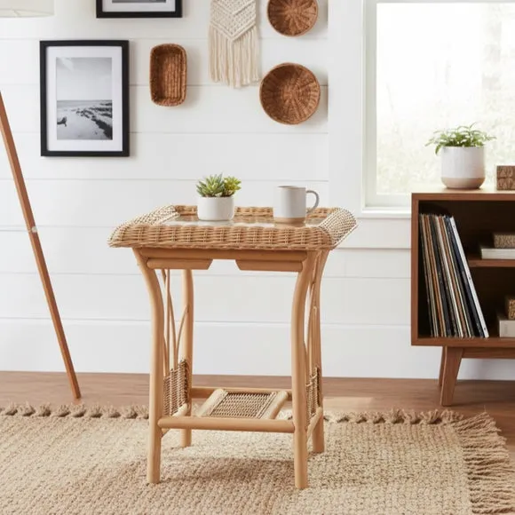Desser Viola Rattan Side Table