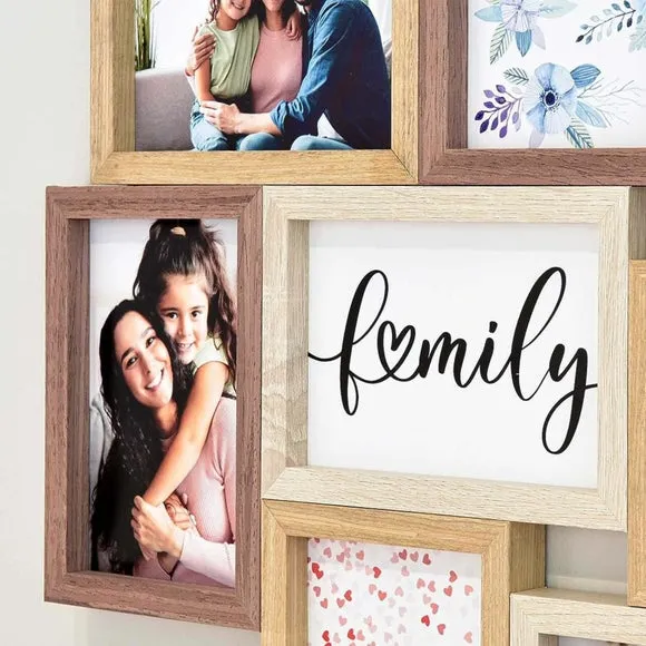 Nielsen 8 Picture Wooden Multi Photo Frame 4