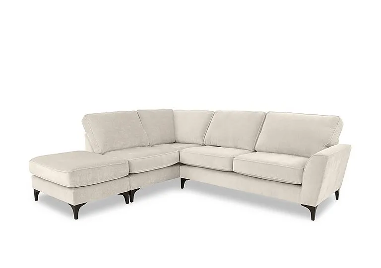 Primrose Classic Back Left Hand Facing Corner Sofa with Footstool