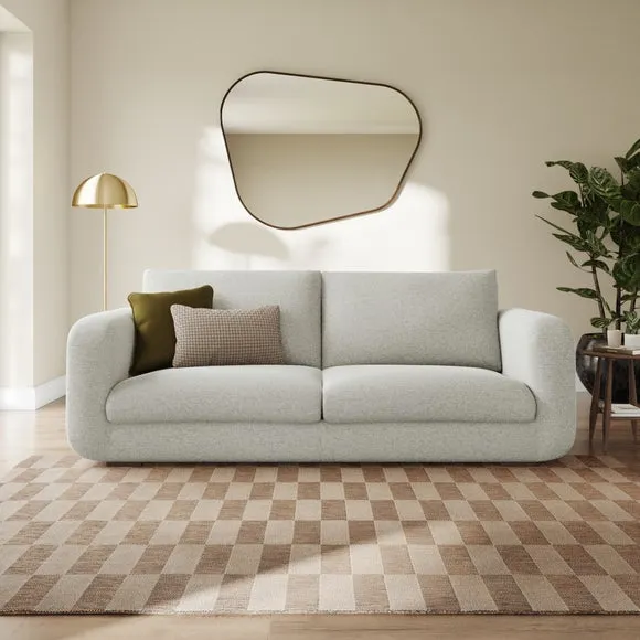 Luca Soft Chenille 4 Seater Sofa 1