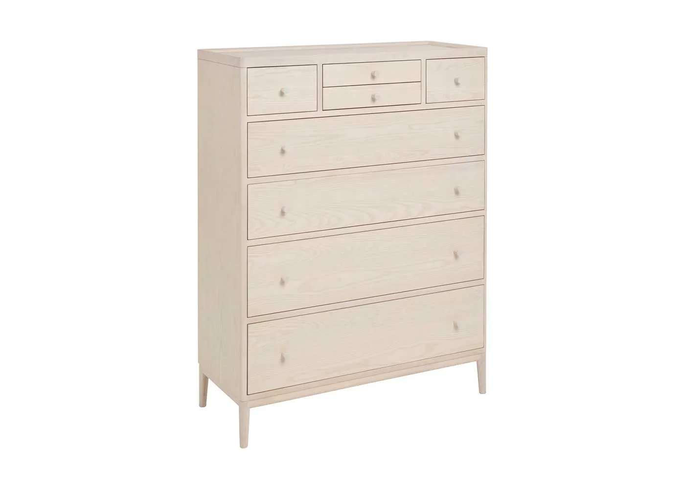 Ercol Salina 8-Drawer Tall Chest