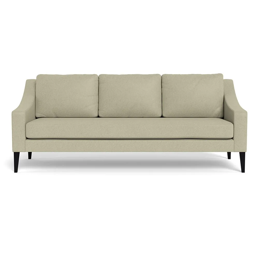 Heal's Richmond 4 Seater Sofa Cotton Grain Black Feet