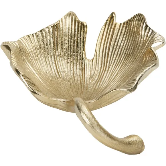 Metal Gingko Leaf Trinket Dish 3