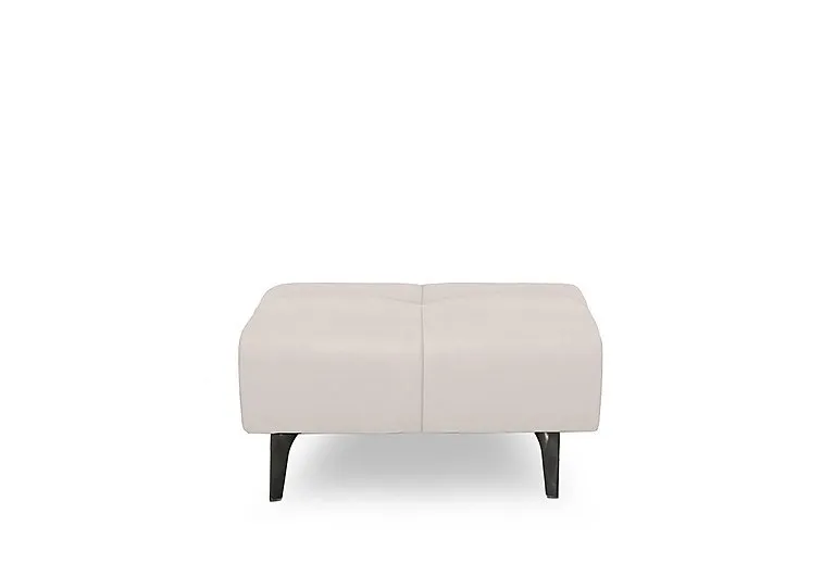 Sienna Leather Large Footstool