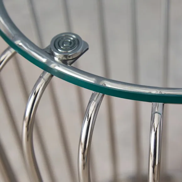 Yinka Ilori Trumpet Steel Side Table 2