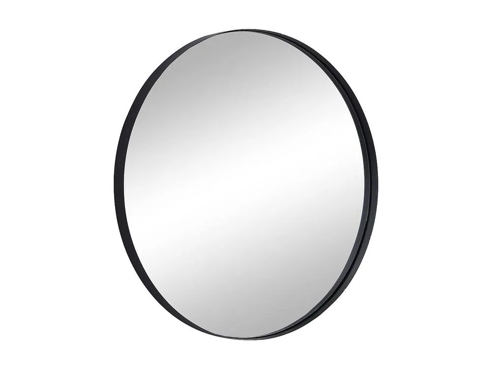 Vente-unique Round Metal Wall Mirror - D80 Cm - Black - JAFFREL 5
