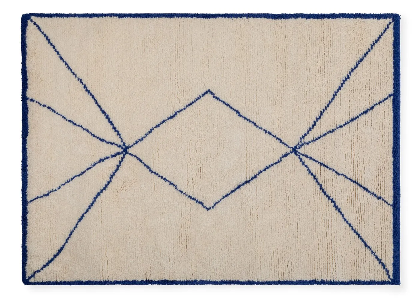 Linie Design Demantur Rug Blue 140 x 200cm
