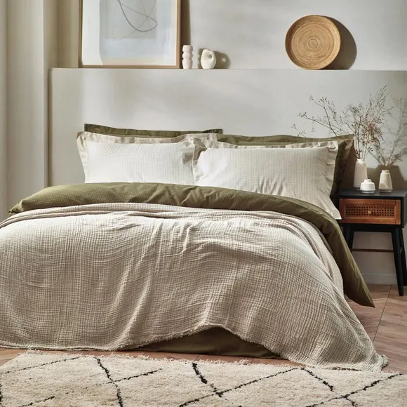Lark Cotton Throw Blanket 1