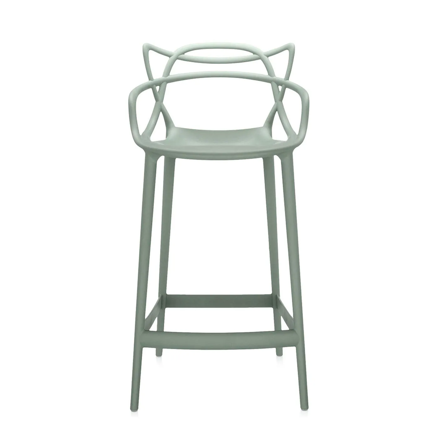 Kartell Masters Stool Medium Green Sage