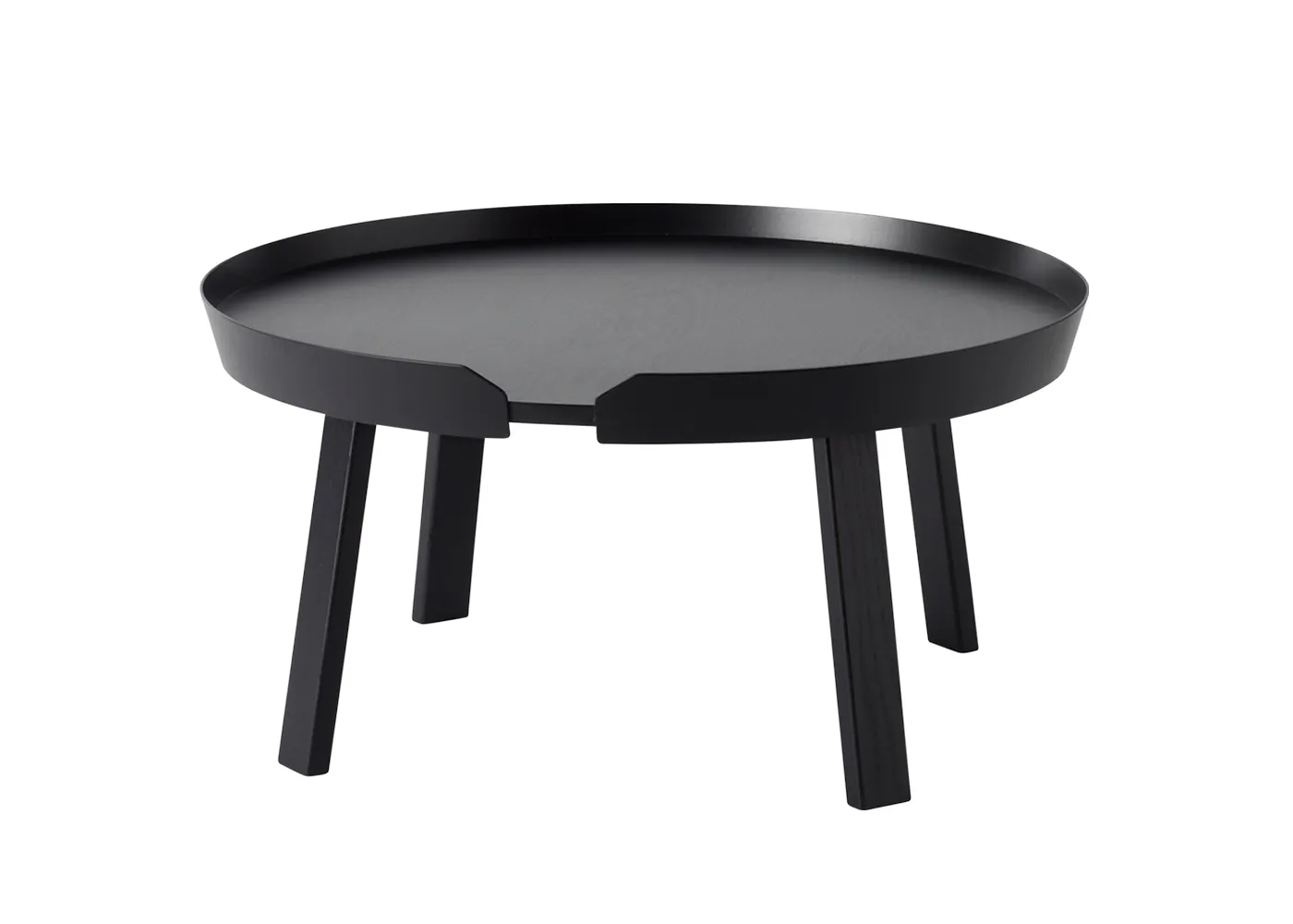 Muuto Around Coffee Table Large Black 1