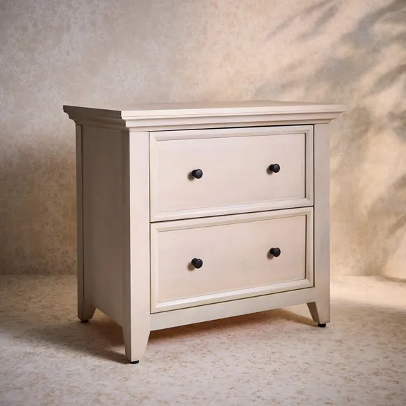 Origin of Colour 2 Drawer Wide Bedside Table 6
