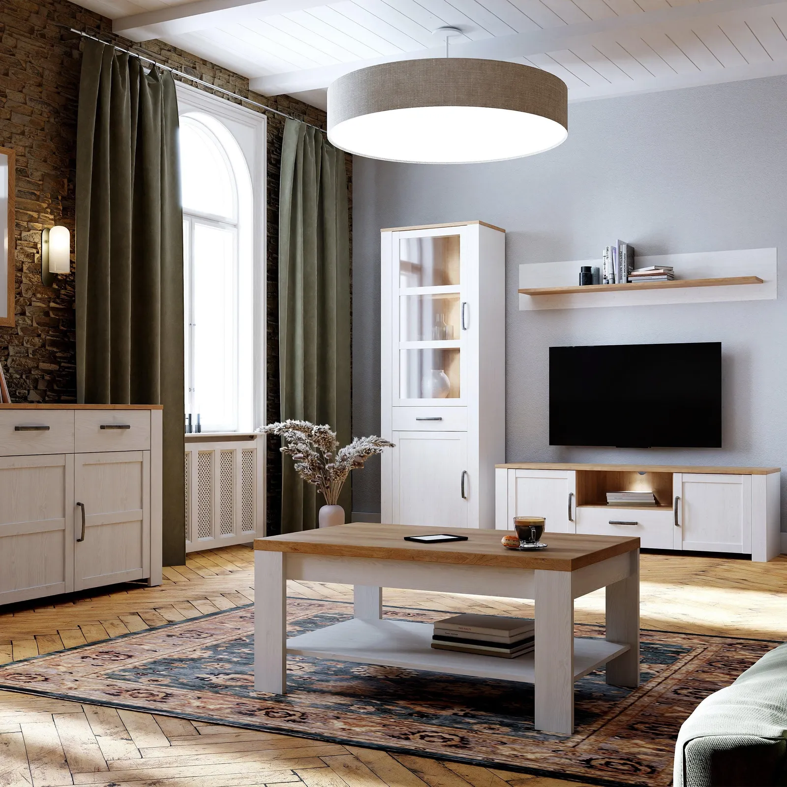 Furniture To Go Bohol Coffee Table in White 4