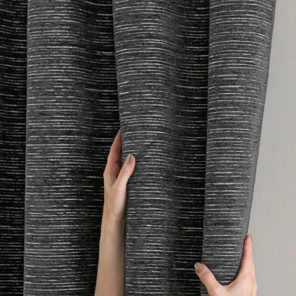 Hemmingway Chenille Eyelet Curtains 5