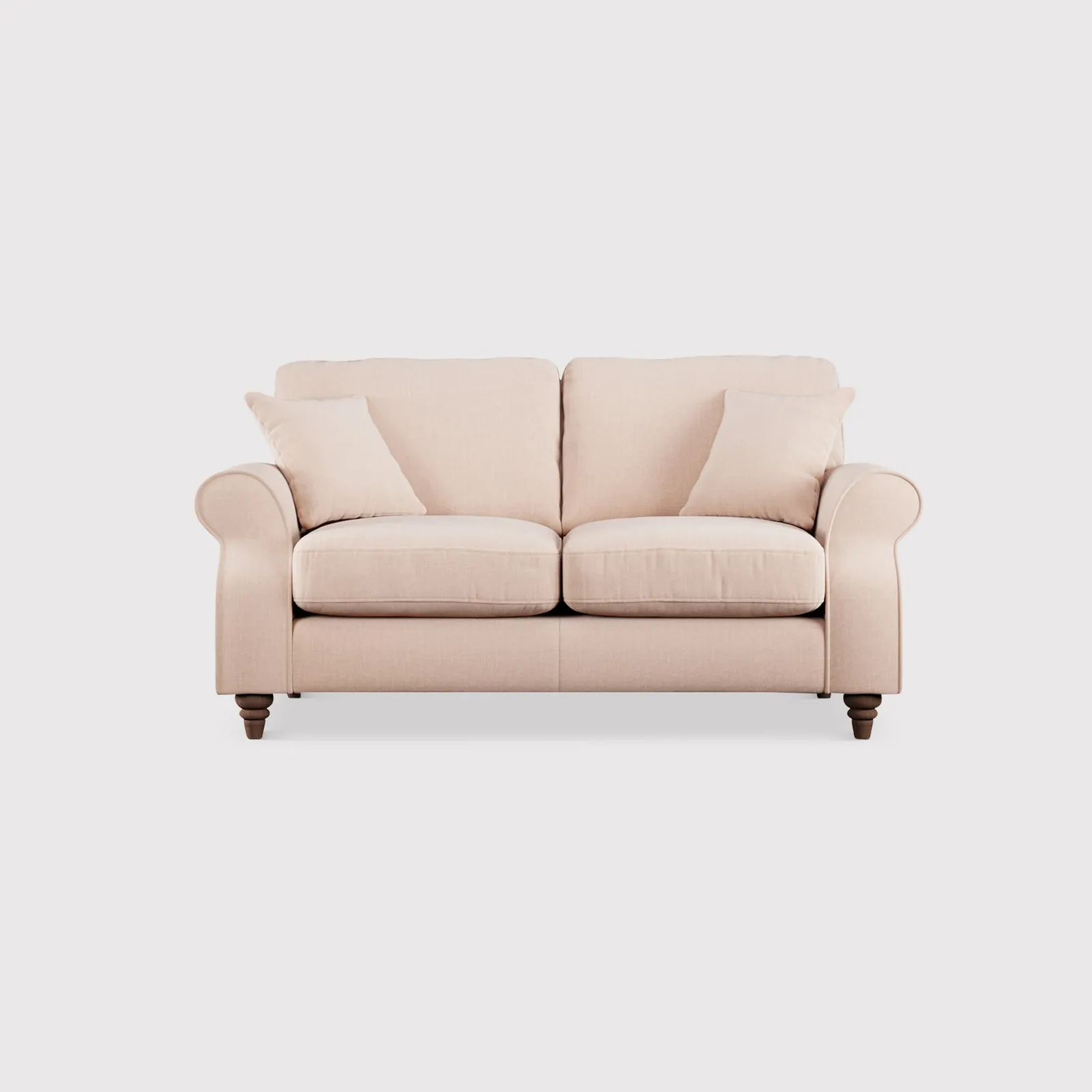 Hattie 2 Seater Sofa, Pink Fabric | Barker & Stonehouse 1
