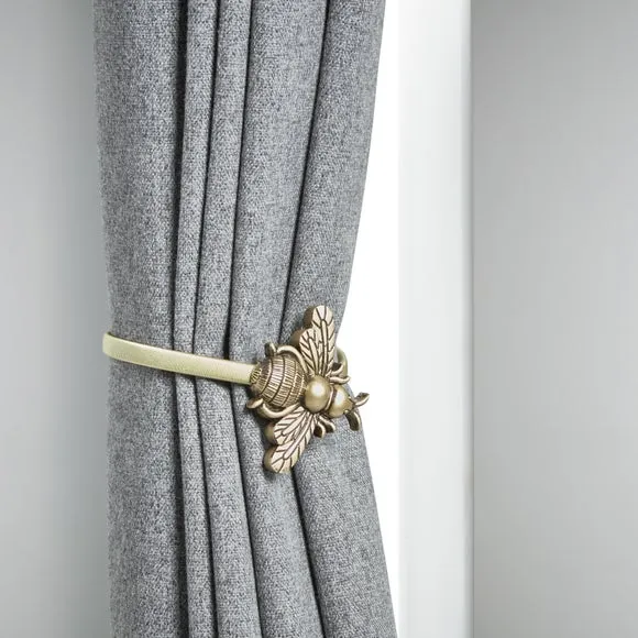 Metal Bee Magnetic Curtain Tieback 2