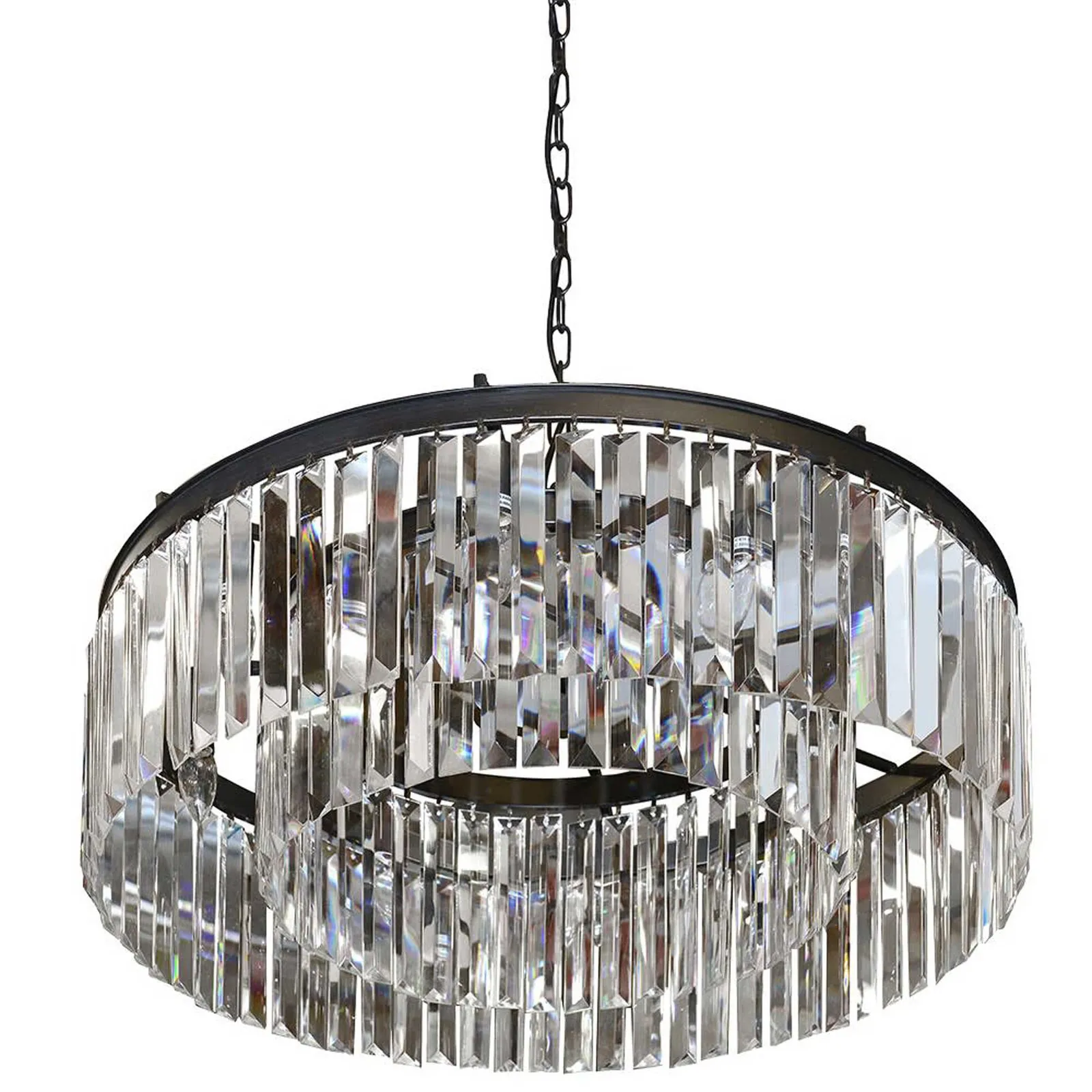 Large Crystal Chandelier, Clear Glass | Barker & Stonehouse