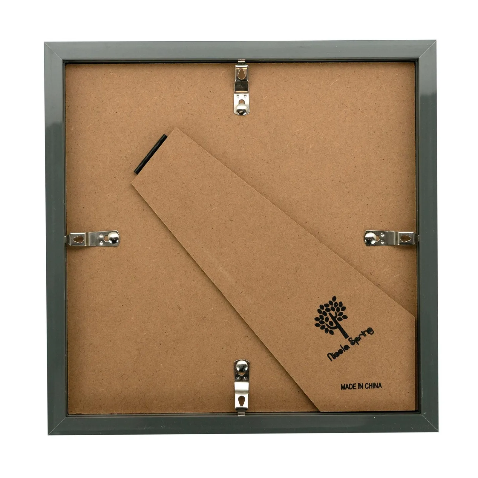 Nicola Spring 3D Box Photo Frames - 8 x 8" with 6 x 6" Mount - Grey Mount - Pack of 5 5